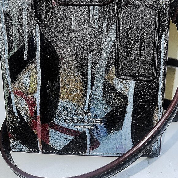 NWT - COACH x Mint + Serf - North/South Mini Bag Graffiti Print - Picture 16 of 16